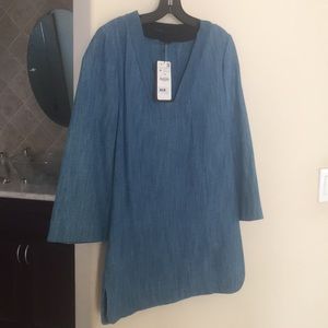 Zara Brand New Denim Dress